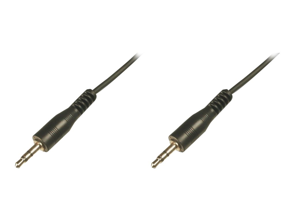 Uniformatic - Câble audio - mini-phone stereo 3.5 mm mâle pour mini-phone stereo 3.5 mm mâle - 10 m - 40257 - Accessoires pour systèmes audio domestiques