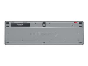 CHERRY KW X ULP - Clavier - rétro-éclairé - sans fil - USB, 2.4 GHz, Bluetooth 5.2 - Français - commutateur : profil ultra bas CHERRY MX - noir - emballage sans plastique - G8U-27000LTBFR-2 - Claviers