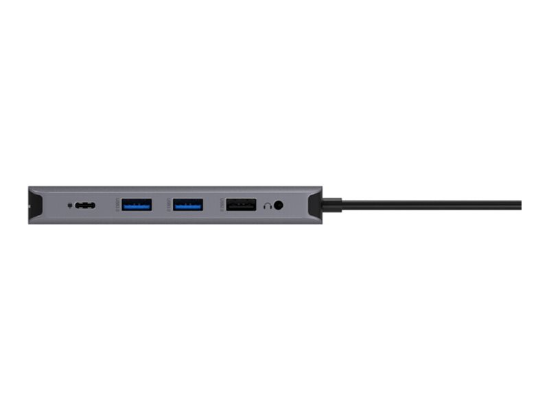Acer 12-In-1 Type-C Adapter - Station d'accueil - USB-C - 2 x HDMI, DP - 1GbE - pour Chromebook 51X; Extensa 15; Predator Helios 300; Predator Triton 300; TravelMate Spin B3 - HP.DSCAB.009 - Stations d'accueil pour ordinateur portable