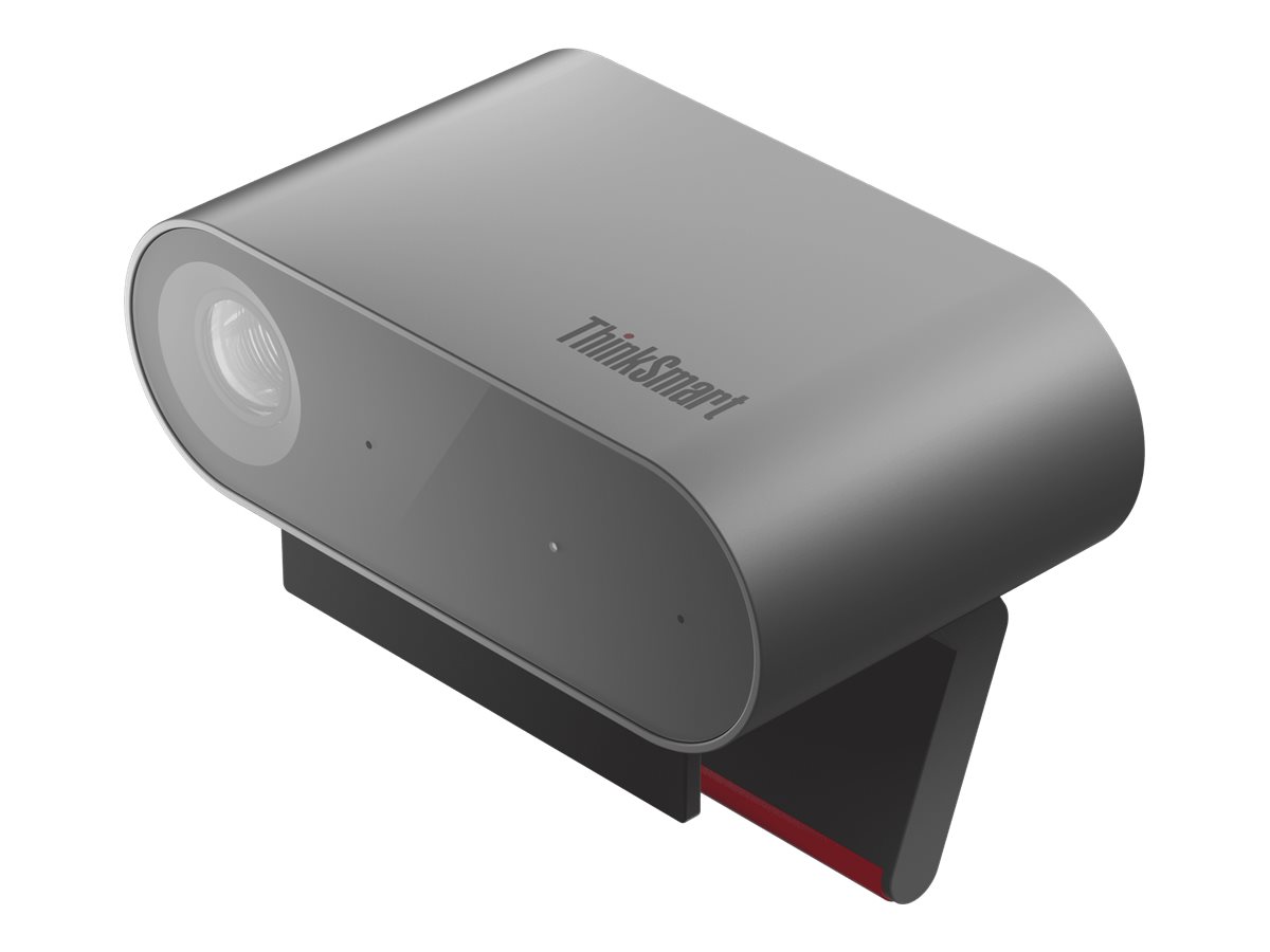 Lenovo ThinkSmart Cam - Caméra pour conférence - couleur - 3840 x 2160 - audio - USB-C 3.2 Gen1 - MJPEG, H.264, YUYV - 40CLTSCAM1 - Audio et visioconférences