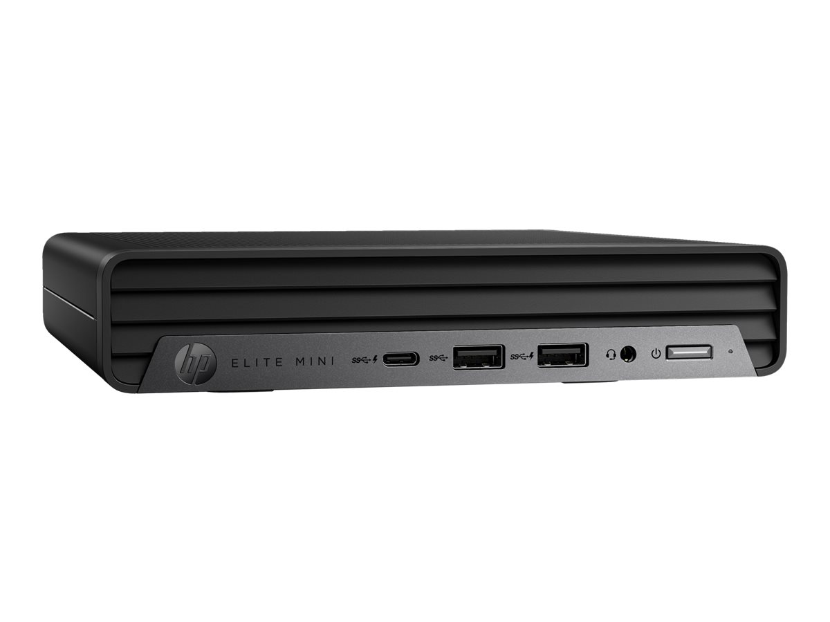 HP Elite 600 G9 - Mini Core i5 13500T / jusqu'à 4.6 GHz - RAM 8 Go - SSD 256 Go - NVMe - UHD Graphics 770 - Gigabit Ethernet, IEEE 802.11ax (Wi-Fi 6E), Bluetooth 5.3 - Win 11 Pro - moniteur : aucun - clavier : Français - Smart Buy - avec HP 3 ans de support matériel sur site le jour ouvrable suivant pour les ordinateurs de bureau - 623T3ET#ABF - Ordinateurs de bureau