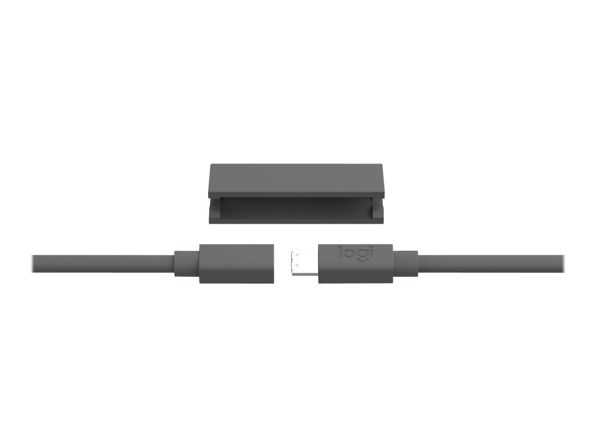 Logitech MeetUp - Rallonge de câble de microphone - 10 m - pour Logitech MICRO D'EXTENSION POUR MEETUP - 950-000005 - Accessoires pour systèmes audio domestiques