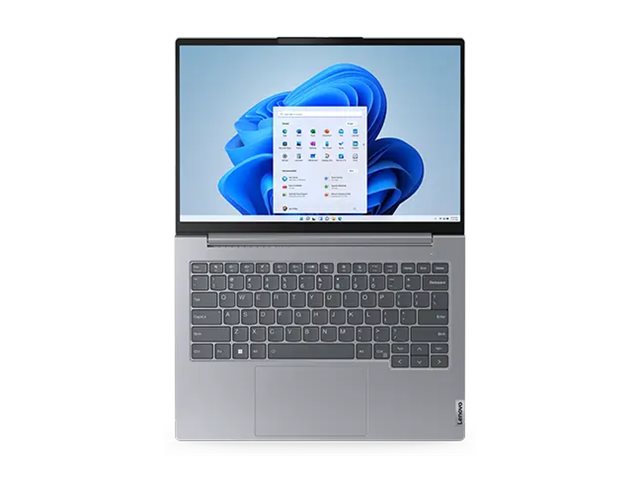 Lenovo ThinkBook 14 G6 ABP 21KJ - Conception de charnière à 180 degrés - AMD Ryzen 5 - 7430U / jusqu'à 4.3 GHz - Win 11 Pro - Radeon Graphics - 16 Go RAM - 512 Go SSD NVMe - 14" IPS 1920 x 1200 - Gigabit Ethernet - Wi-Fi 6, Bluetooth - double ton gris arctique - clavier : Français - avec 1 an de support Premier Lenovo - 21KJ008MFR - Ordinateurs portables