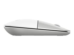 HP Z3700 - Souris - sans fil - 2.4 GHz - récepteur sans fil USB - blanc céramique - pour HP 21, 22, 24, 27; Pavilion 24, 27, 32, TP01 - 171D8AA - Souris