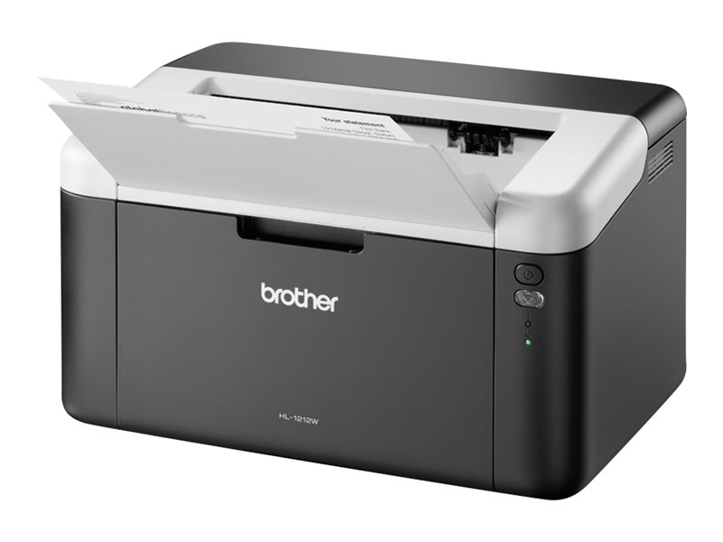 Brother HL-1212W - Imprimante - Noir et blanc - laser - A4/Legal - 2400 x 600 ppp - jusqu'à 20 ppm - capacité : 150 feuilles - USB 2.0, Wi-Fi(n) - HL1212WRF1 - Imprimantes laser monochromes