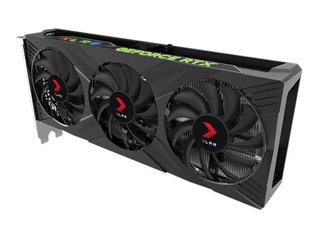 PNY GeForce RTX 4060 8GB Gaming VERTO EPIC-X RGB Triple Fan - Carte graphique - GeForce RTX 4060 - 8 Go GDDR6 - PCIe 4.0 x8 - HDMI, 3 x DisplayPort - boîte - VCG40608TFXXPB1 - Adaptateurs vidéo grand public