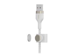 Belkin BOOST CHARGE - Câble Lightning - USB mâle pour Lightning mâle - 2 m - blanc - CAA010BT2MWH - Accessoires pour systèmes audio domestiques