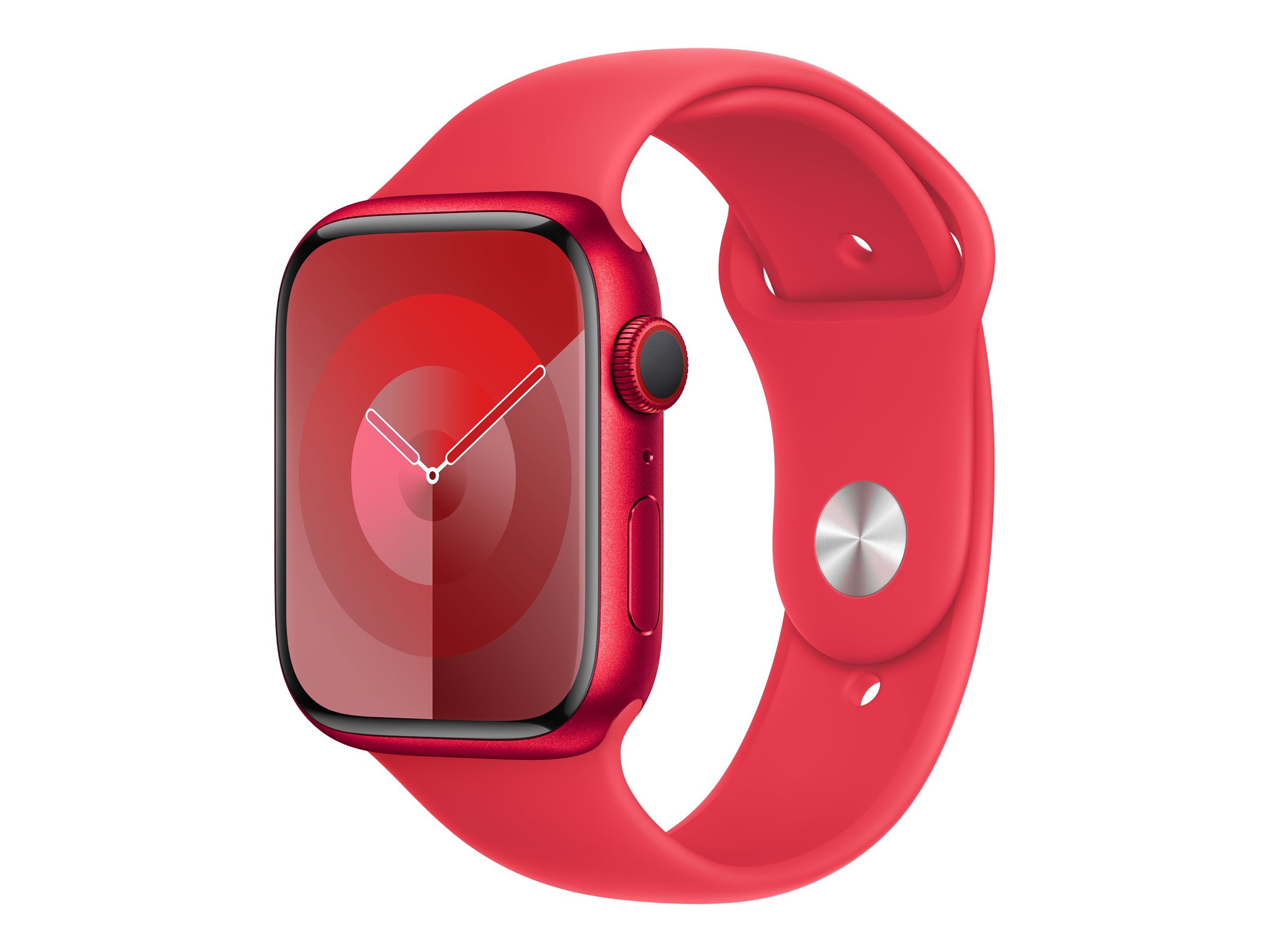 Apple - Bracelet pour montre intelligente - 45 mm - taille P/M - produit (ROUGE) - MT3W3ZM/A - accessoires divers