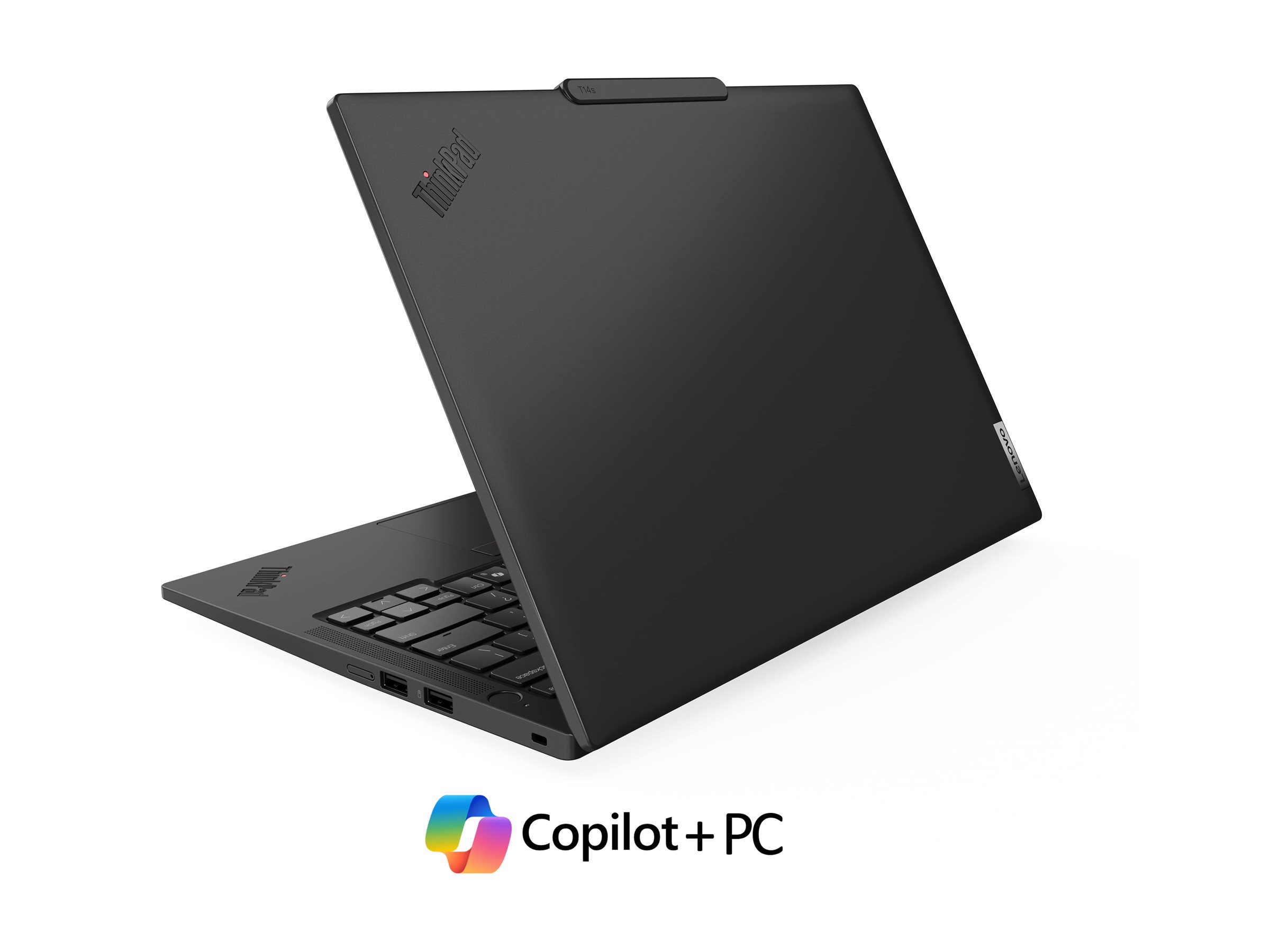 Lenovo ThinkPad T14s Gen 6 21M1 - Conception de charnière à 180 degrés - AMD Ryzen AI 7 PRO - 360 / jusqu'à 5 GHz - Win 11 Pro - Radeon 880M - 32 Go RAM - 1 To SSD Performance, NVMe, TCG Opal Encryption 2 - 14" IPS 1920 x 1200 - Wi-Fi 7, Bluetooth - évolutif 5G - noir - clavier : Français - avec 1 an de support Premier Lenovo - 21M1000CFR - Ordinateurs portables