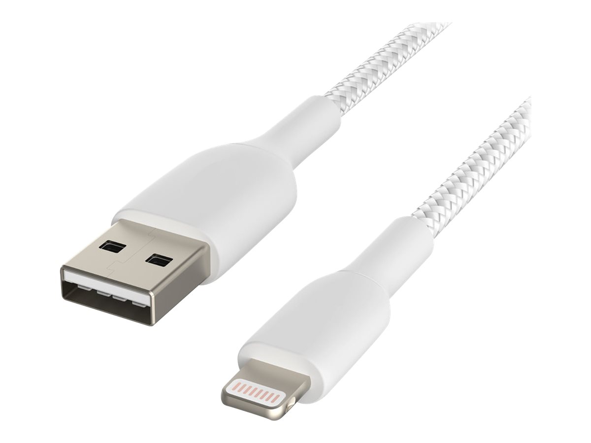 DLH DY-TU1904WG - Câble Lightning - USB mâle pour Lightning mâle - 1 m - gris, blanc - DY-TU1904WG - Câbles spéciaux