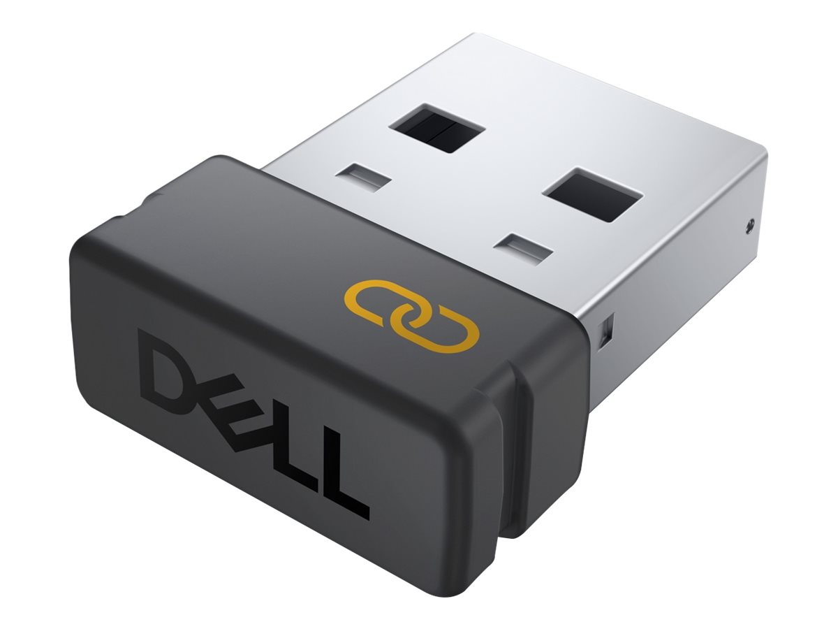 Dell Secure Link USB Receiver WR3 - Récepteur pour clavier/souris sans fil - USB, RF 2,4 GHz - noir - DELLSL-WR3 - Accessoires pour clavier et souris