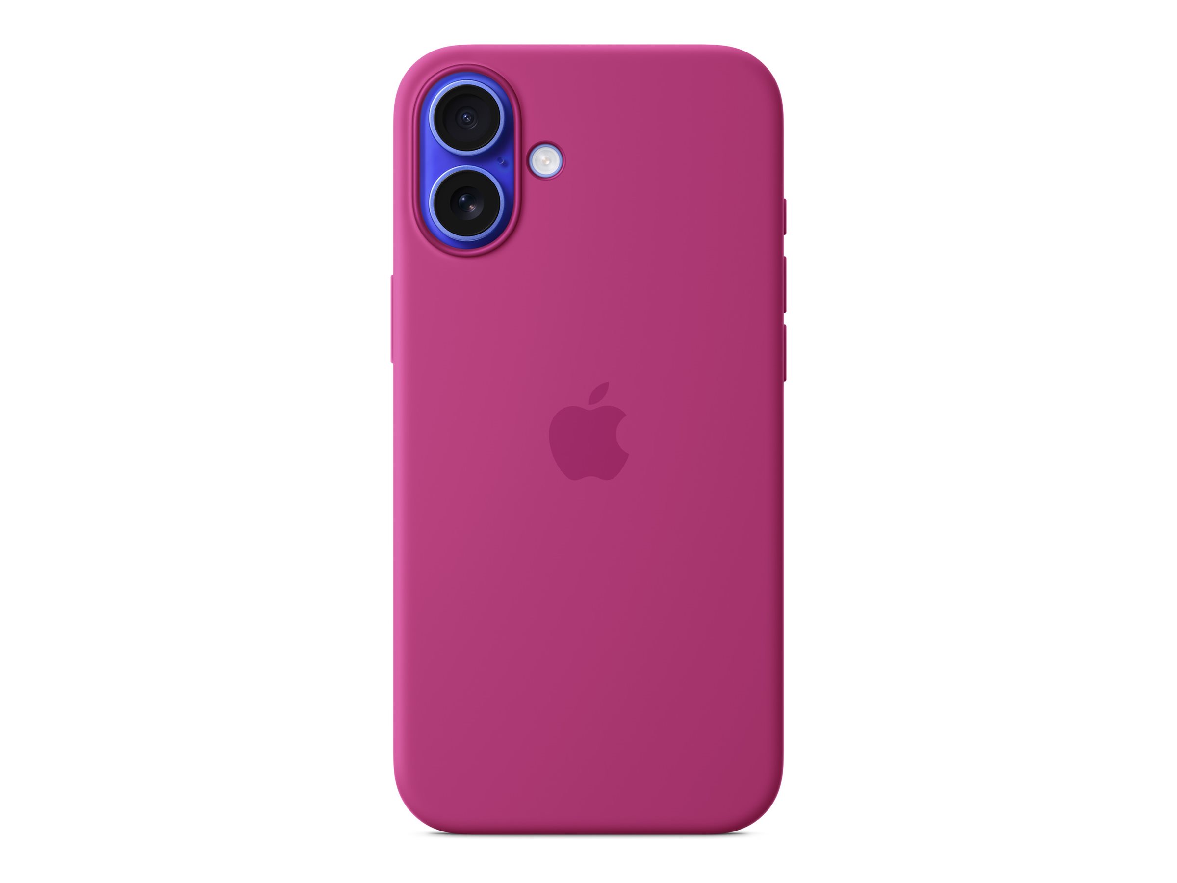 Apple - Coque de protection pour téléphone portable - compatibilité avec MagSafe - silicone - Fuchsia - pour iPhone 16 Plus - MYYE3ZM/A - Coques et étuis pour téléphone portable