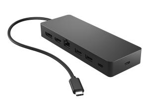 HP Universal USB-C Multiport Hub - Station d'accueil - USB-C - HDMI, DP - Smart Buy - pour OMEN by HP Laptop 16; Victus by HP Laptop 15, 16; Laptop 14, 15; ZBook Fury 16 G9 - 50H55UT - Stations d'accueil pour ordinateur portable