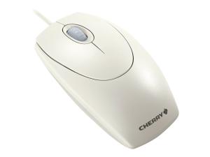 CHERRY WheelMouse - Souris - droitiers et gauchers - optique - 3 boutons - filaire - PS/2, USB - gris clair - M-5400 - Souris