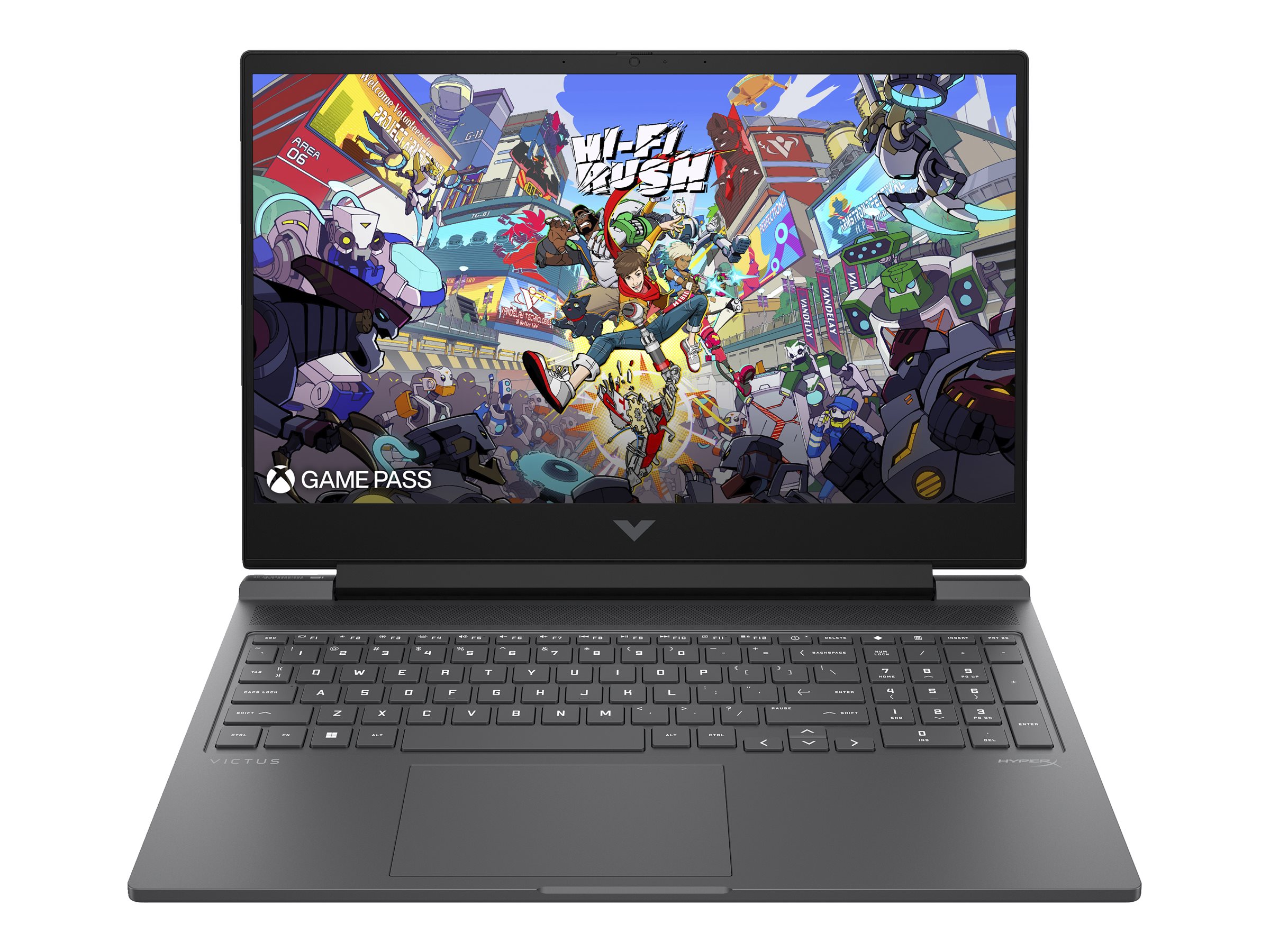 Victus by HP Laptop 16-r1051nf - Intel Core i7 - i7-14650HX / jusqu'à 5.2 GHz - Win 11 Home - GeForce RTX 4070 - 32 Go RAM - 1 To SSD NVMe - 16.1" IPS 1920 x 1080 (Full HD) @ 144 Hz - Gigabit Ethernet - Wi-Fi 6, Bluetooth - argent mica, chrome noir (logo) - B4TT0EA#ABF - Ordinateurs portables