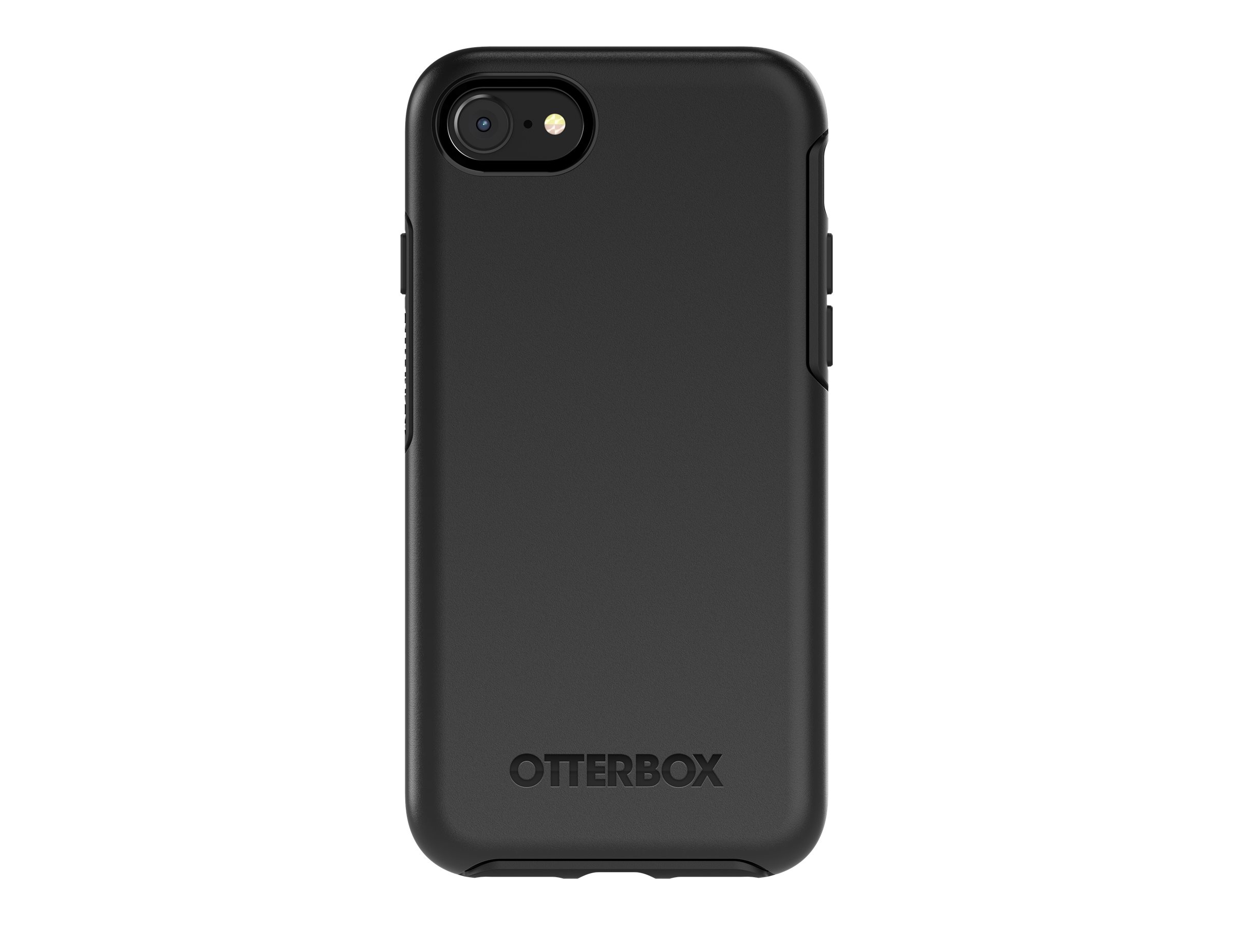 OtterBox Symmetry Series - Pro Pack - coque de protection pour téléphone portable - polycarbonate, caoutchouc synthétique - noir - pour Apple iPhone 7, 8, SE (2e génération), SE (3rd generation) - 77-55769 - Coques et étuis pour téléphone portable