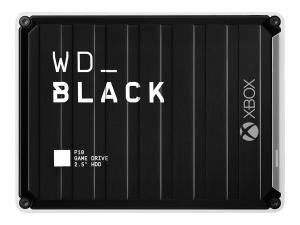 WD_BLACK P10 Game Drive for Xbox One WDBA5G0040BBK - Disque dur - 4 To - externe (portable) - USB 3.2 Gen 1 - Noir avec des finitions blanches - WDBA5G0040BBK-WESN - Disques durs externes