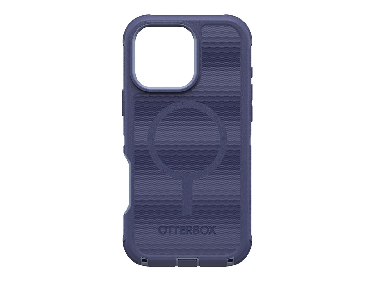 OtterBox Defender Series - Coque de protection pour téléphone portable - compatibilité avec MagSafe - silicone - violet crépuscule de Denver - pour Apple iPhone 16 Pro Max - 77-95993 - Coques et étuis pour téléphone portable