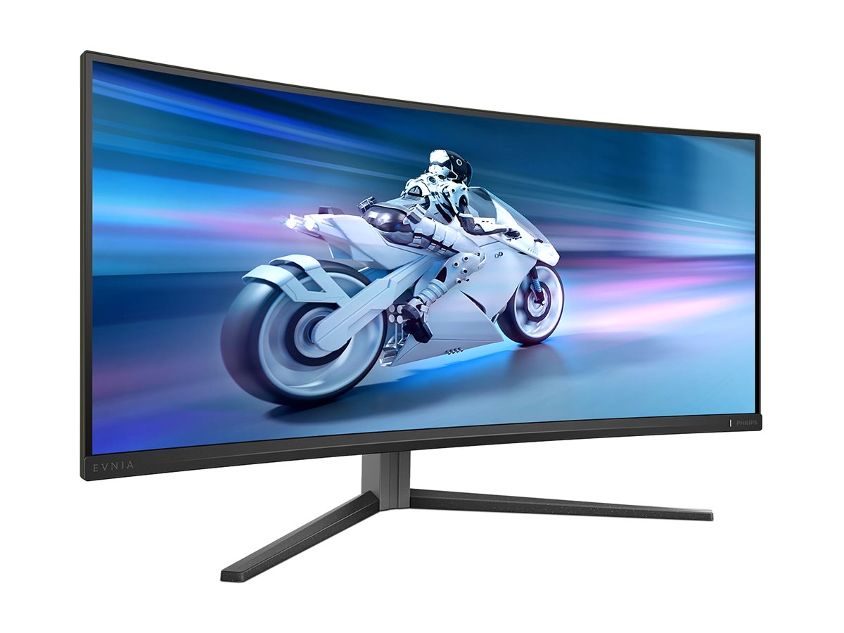 Philips Evnia 6000 34M2C6500 - Moniteur OLED - jeux - incurvé - 34" - 3440 x 1440 WQHD @ 175 Hz - 1000 cd/m² - 1000000:1 - DisplayHDR 400 True Black - 0.03 ms - 2xHDMI, DisplayPort - ardoise foncée - 34M2C6500/00 - Écrans d'ordinateur