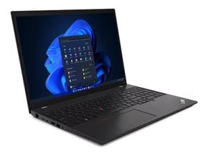 Lenovo ThinkPad T16 Gen 2 21HH - Conception de charnière à 180 degrés - Intel Core i5 - 1335U / jusqu'à 4.6 GHz - Win 11 Pro - Carte graphique Intel Iris Xe - 16 Go RAM - 512 Go SSD TCG Opal Encryption 2, NVMe - 16" IPS 1920 x 1200 - Gigabit Ethernet - Wi-Fi 6E - noir tonnerre - clavier : Français - avec 1 an de support Premier Lenovo - 21HH0029FR - Ordinateurs portables