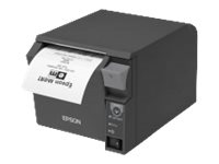 Epson TM T70II - Imprimante de reçus - thermique en ligne - Rouleau (8 cm) - 180 x 180 ppp - jusqu'à 250 mm/sec - USB 2.0, Bluetooth, Wi-Fi(n) - C31CD38025B2 - Imprimantes de reçus POS