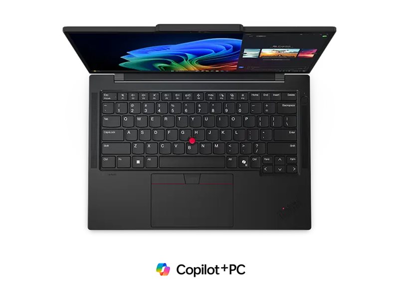 Lenovo ThinkPad T14s Gen 6 21N1 - Conception de charnière à 180 degrés - Snapdragon X Elite - X1E-78-100 - Win 11 Pro (sur ARM) - Qualcomm Adreno - 32 Go RAM - 1 To SSD TCG Opal Encryption 2, NVMe - 14" IPS 1920 x 1200 - Bluetooth, Wi-Fi 7 - noir - clavier : Français - avec 1 an de support Premier Lenovo - 21N1000AFR - Ordinateurs portables