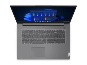 Lenovo V17 G4 IRU 83A2 - Conception de charnière à 180 degrés - Intel Core i7 - 1355U / jusqu'à 5 GHz - Win 11 Pro - Carte graphique Intel Iris Xe - 16 Go RAM - 512 Go SSD NVMe - 17.3" IPS 1920 x 1080 (Full HD) - Wi-Fi 6 - gris de fer - clavier : Français - 83A20002FR - Ordinateurs portables