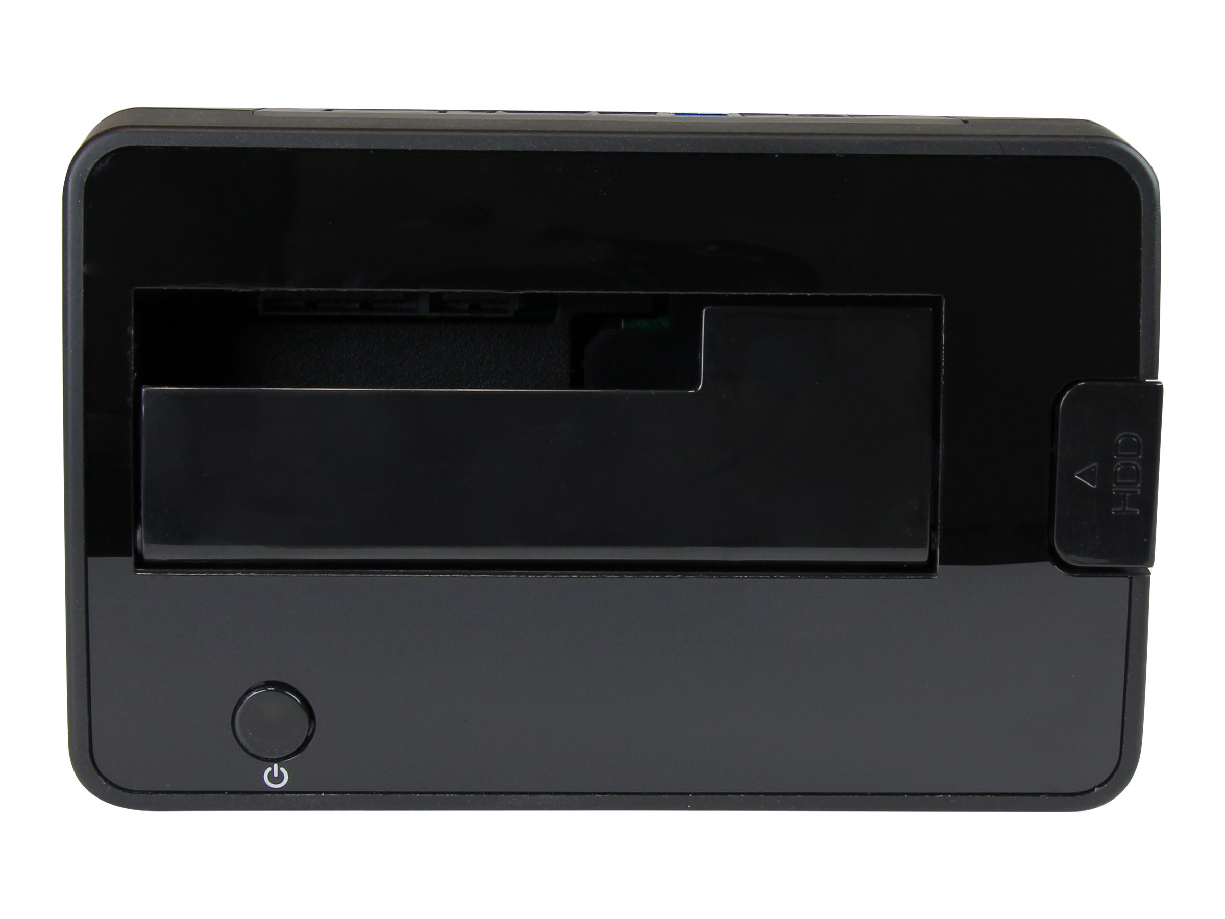 StarTech.com Station d'accueil USB 3.1 (USB-A, USB-C) ou eSATA pour disque dur / SSD SATA de 2,5"/3,5" - Câbles USB-A et USB-C intégrés - Station d'accueil HDD - baies : 1 - 2.5", 3.5" - SATA 6Gb/s - eSATA, USB 3.1 (Gen 2) - noir - SDOCKU313E - Adaptateurs de stockage