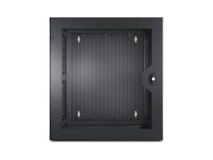 APC NetShelter WX - Rack - montable sur mur - noir - 13U - 19" - pour P/N: SUA1000RM2U, SUA1000RM2U-TU, SUA1000RMI2U - AR100HD - Accessoires pour serveur