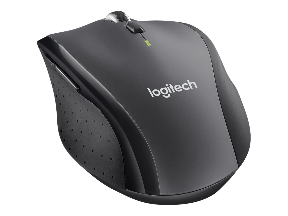 Logitech Marathon M705 - Souris - pour droitiers - laser - sans fil - 2.4 GHz - récepteur sans fil USB - 910-006034 - Souris