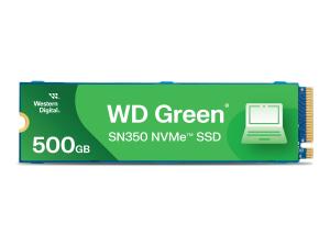 WD Green SN350 - SSD - 500 Go - interne - M.2 2280 - PCIe 3.0 x4 (NVMe) - WDS500G2G0C - Disques SSD