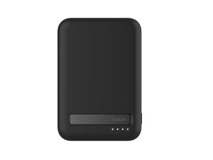 Belkin BoostCharge Pro - Banque d'alimentation sans fil - magnétique avec Qi2 - 10000 mAh - 15 Watt - Fast Charge, PD - 2 connecteurs de sortie (magnétique, 24 pin USB-C) - sur le câble : USB-C - noir - pour Apple iPhone 12, 13, 14, 15 - BPD008BTBK - Adaptateurs électriques et chargeurs