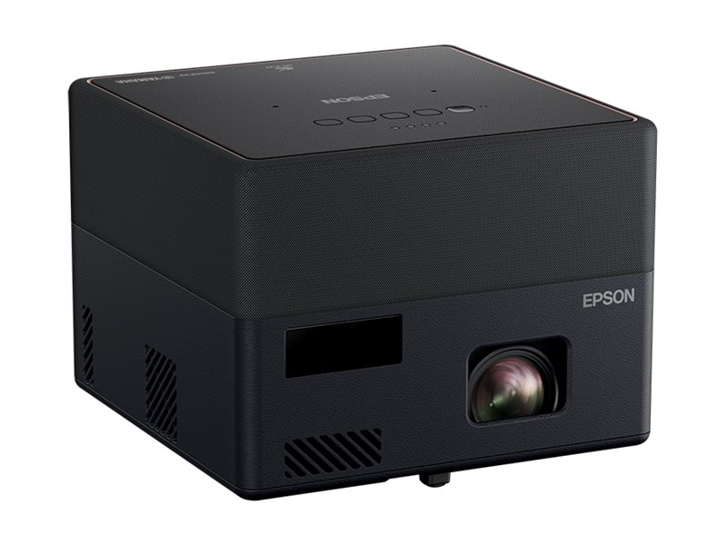 Epson EF-12 - Projecteur 3LCD - portable - 1000 lumens (blanc) - 1000 lumens (couleur) - Full HD (1920 x 1080) - 16:9 - noir - Android TV - V11HA14040 - Projecteurs numériques