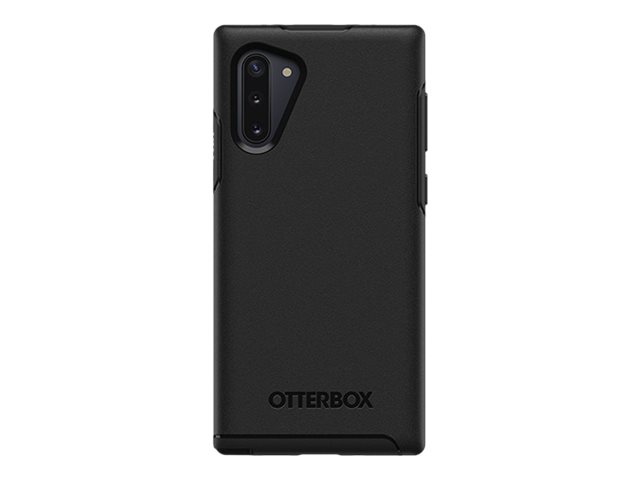 OtterBox Symmetry Series - Coque de protection pour téléphone portable - polycarbonate, caoutchouc synthétique - noir - pour Samsung Galaxy Note10 - 77-63643 - Coques et étuis pour téléphone portable