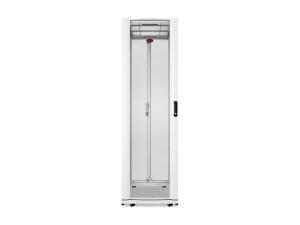 APC NetShelter SX - Rack armoire - blanc - 42U - 19" - AR3350W - Accessoires pour serveur