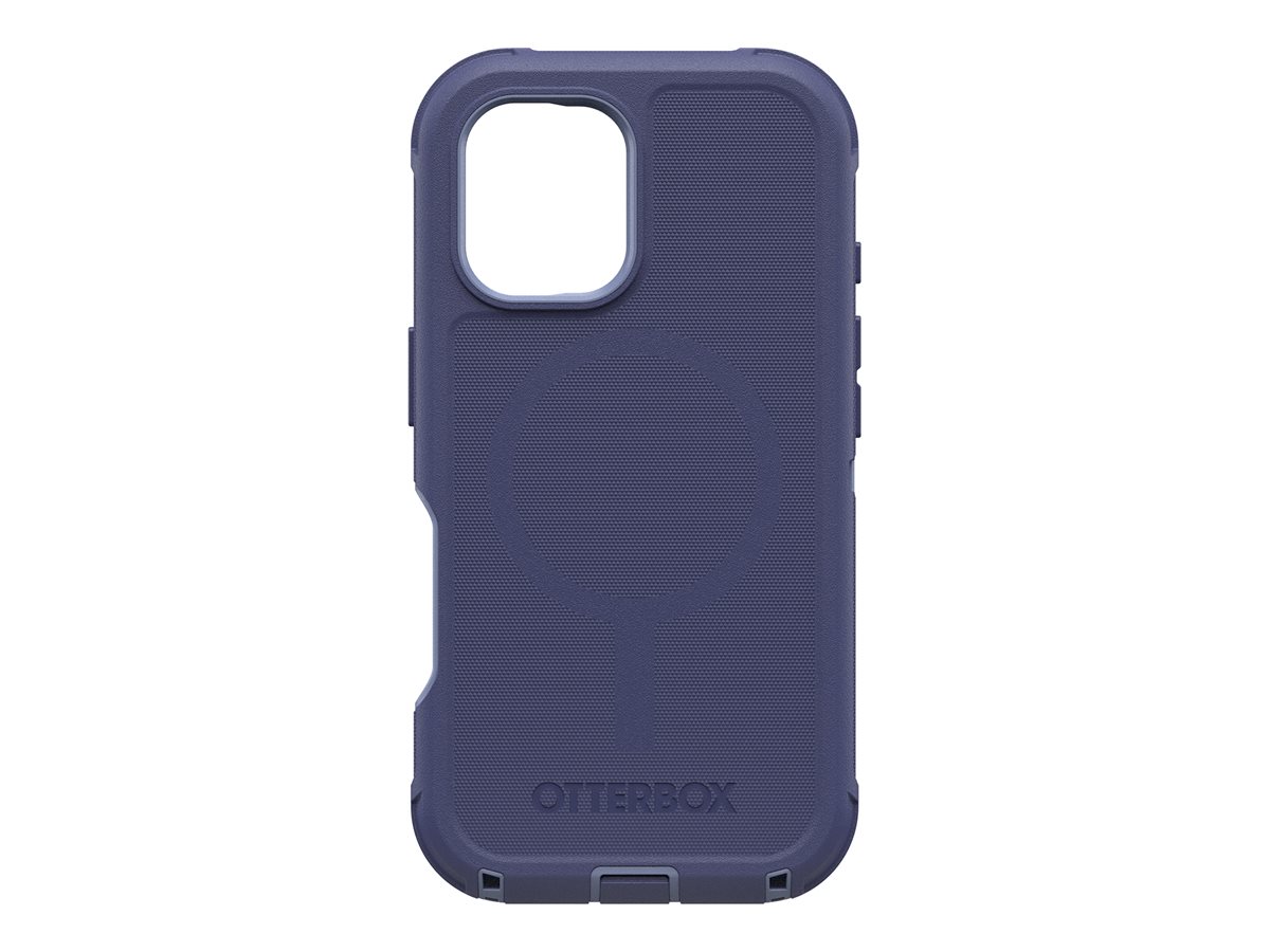 OtterBox Defender Series - Coque de protection pour téléphone portable - compatibilité avec MagSafe - silicone - violet crépuscule de Denver - pour Apple iPhone 16 - 77-95965 - Coques et étuis pour téléphone portable