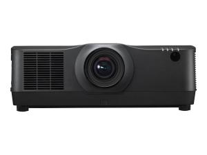 NEC PA804UL - Projecteur 3LCD - 3D - 8200 ANSI lumens - WUXGA (1920 x 1200) - 16:10 - 1080p - objectif zoom - LAN - noir - avec NP13ZL lens - 40001459 - Projecteurs numériques