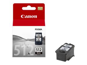 Canon PG-512 - 15 ml - noir - original - cartouche d'encre - pour PIXMA MP230, MP252, MP270, MP280, MP282, MP495, MP499, MX340, MX350, MX360, MX410, MX420 - 2969B001 - Cartouches d'encre Canon