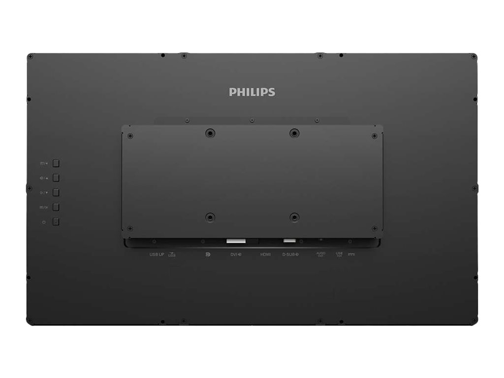 Philips B Line 242B1TFL - Écran LED - 24" (23.8" visualisable) - écran tactile - 1920 x 1080 Full HD (1080p) @ 75 Hz - IPS - 350 cd/m² - 1000:1 - 4 ms - HDMI, DVI-D, VGA, DisplayPort - texture noire - 242B1TFL/00 - Écrans d'ordinateur