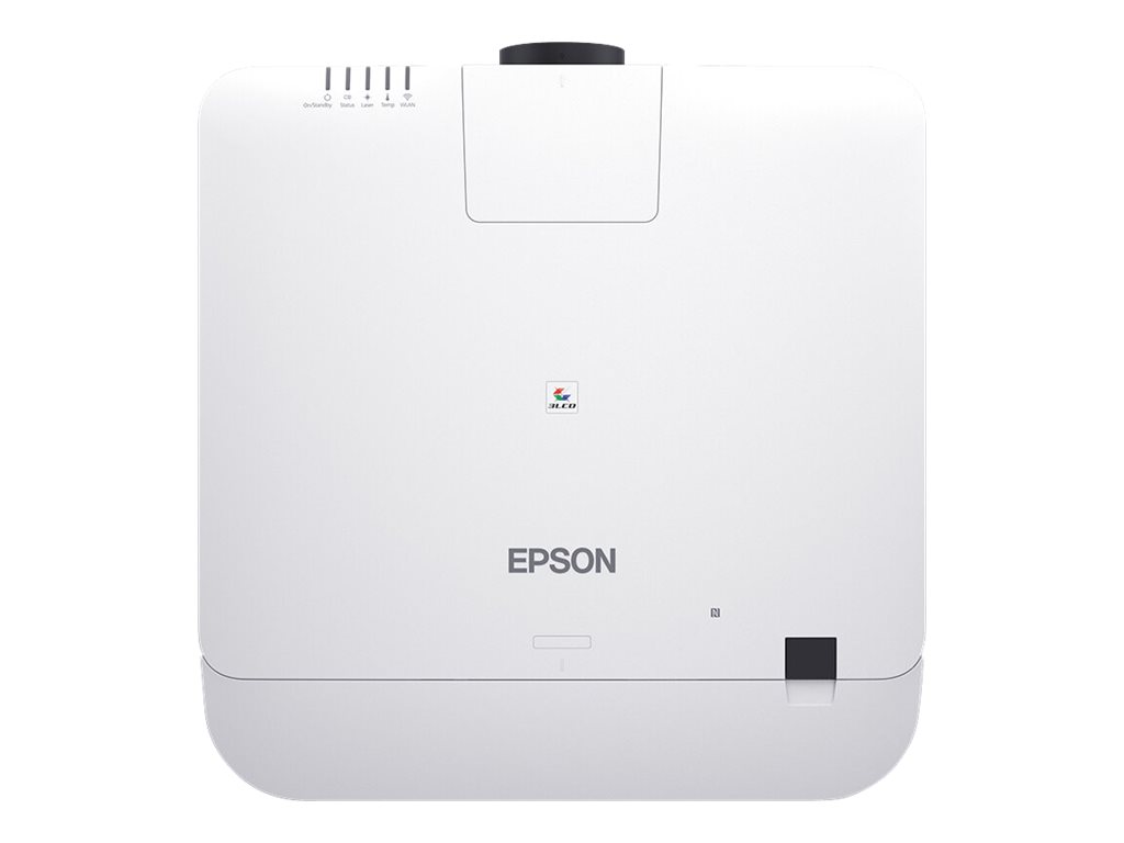 Epson EB-PU2120W - Projecteur 3LCD - 20000 lumens (blanc) - 20000 lumens (couleur) - WUXGA (1920 x 1200) - 16:10 - LAN - blanc - V11HA63940 - Projecteurs numériques