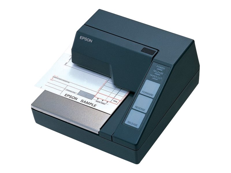 Epson TM U295 - Imprimante de reçus - matricielle - JIS B5 - 16,2 cpi - 7 pin - jusqu'à 2.1 lignes/sec - série - gris foncé - C31C163292 - Imprimantes de reçus POS