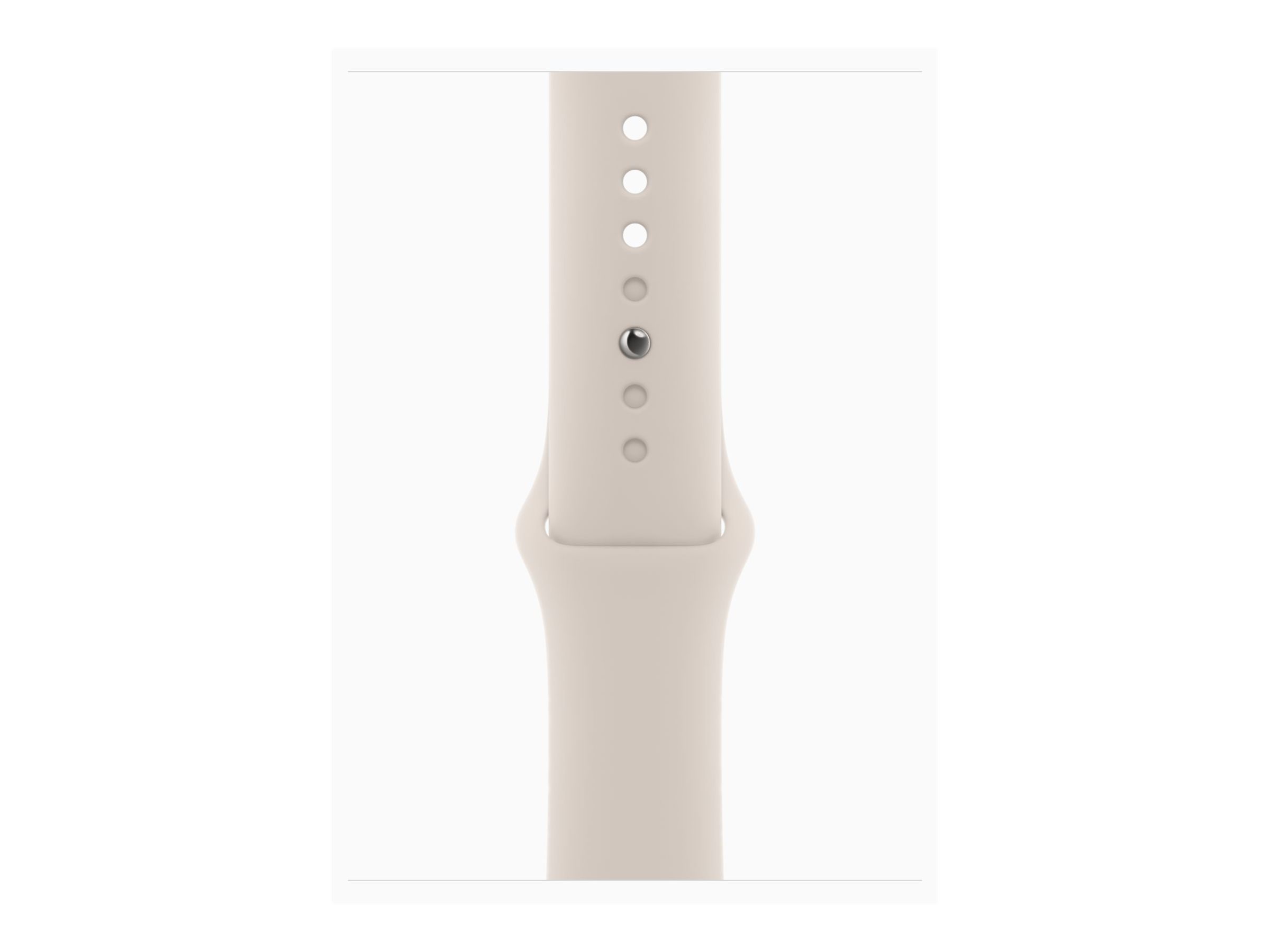 Apple Watch SE (GPS + Cellular) - 2e génération - 44 mm - aluminium droit - montre intelligente avec bande sport - fluoroélastomère - droit - taille du bracelet : S/M - 32 Go - Wi-Fi, LTE, Bluetooth - 4G - 33 g - MRGU3QF/A - Montres intelligentes