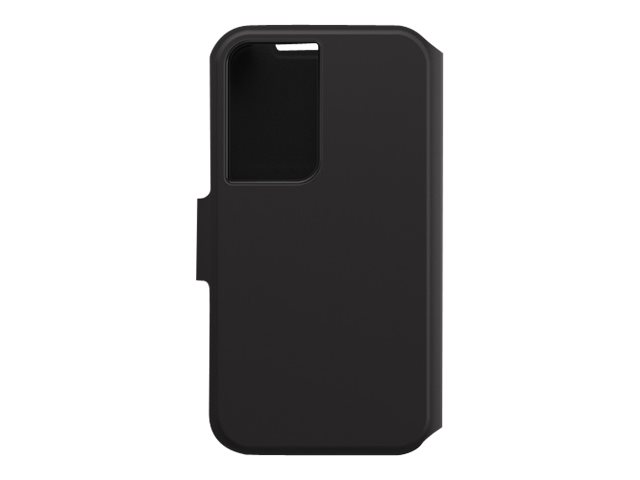 OtterBox Strada Series Via - Étui à rabat pour téléphone portable - polycarbonate, caoutchouc synthétique - noir - pour Samsung Galaxy S22 - 77-86603 - Coques et étuis pour téléphone portable