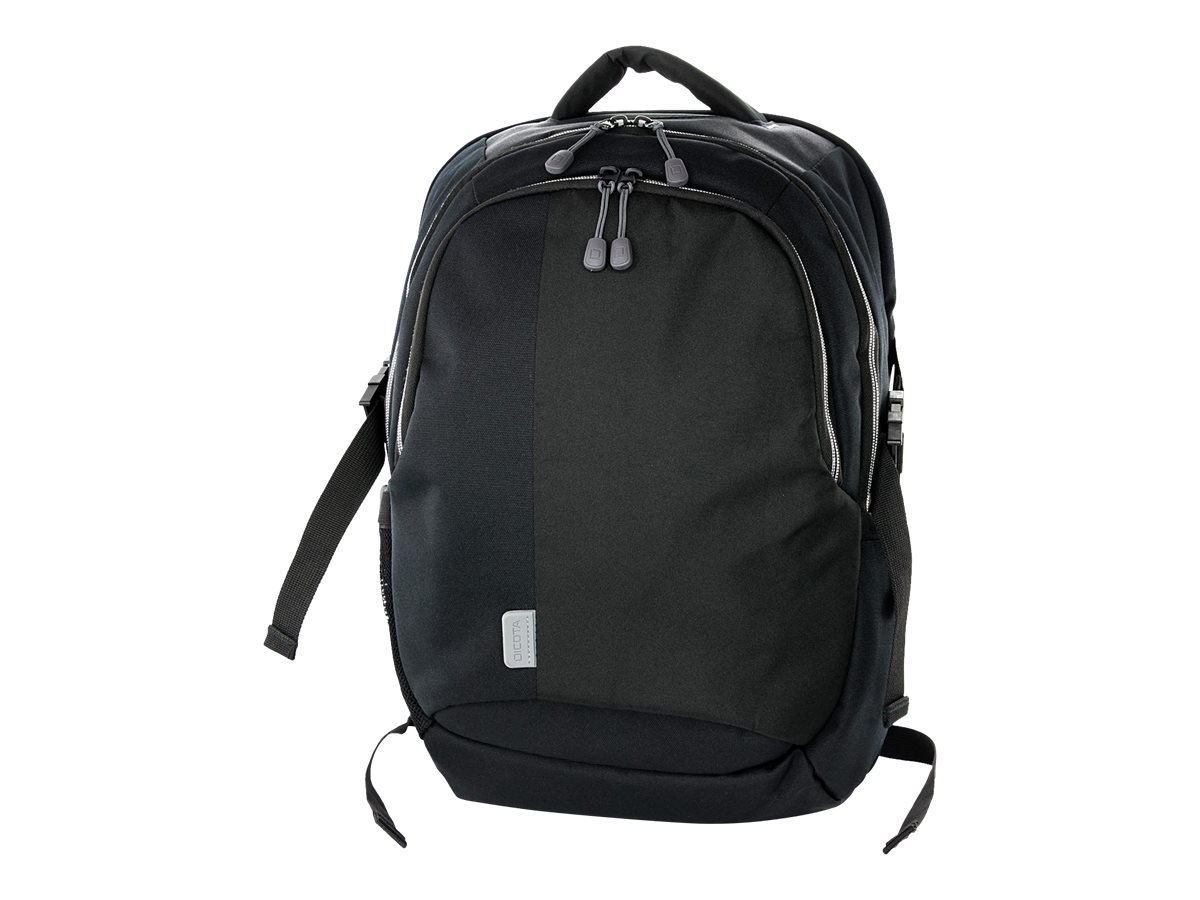 DICOTA Backpack Eco Laptop Bag 15.6" - Sac à dos pour ordinateur portable - 15.6" - noir - D30675 - Sacoches pour ordinateur portable