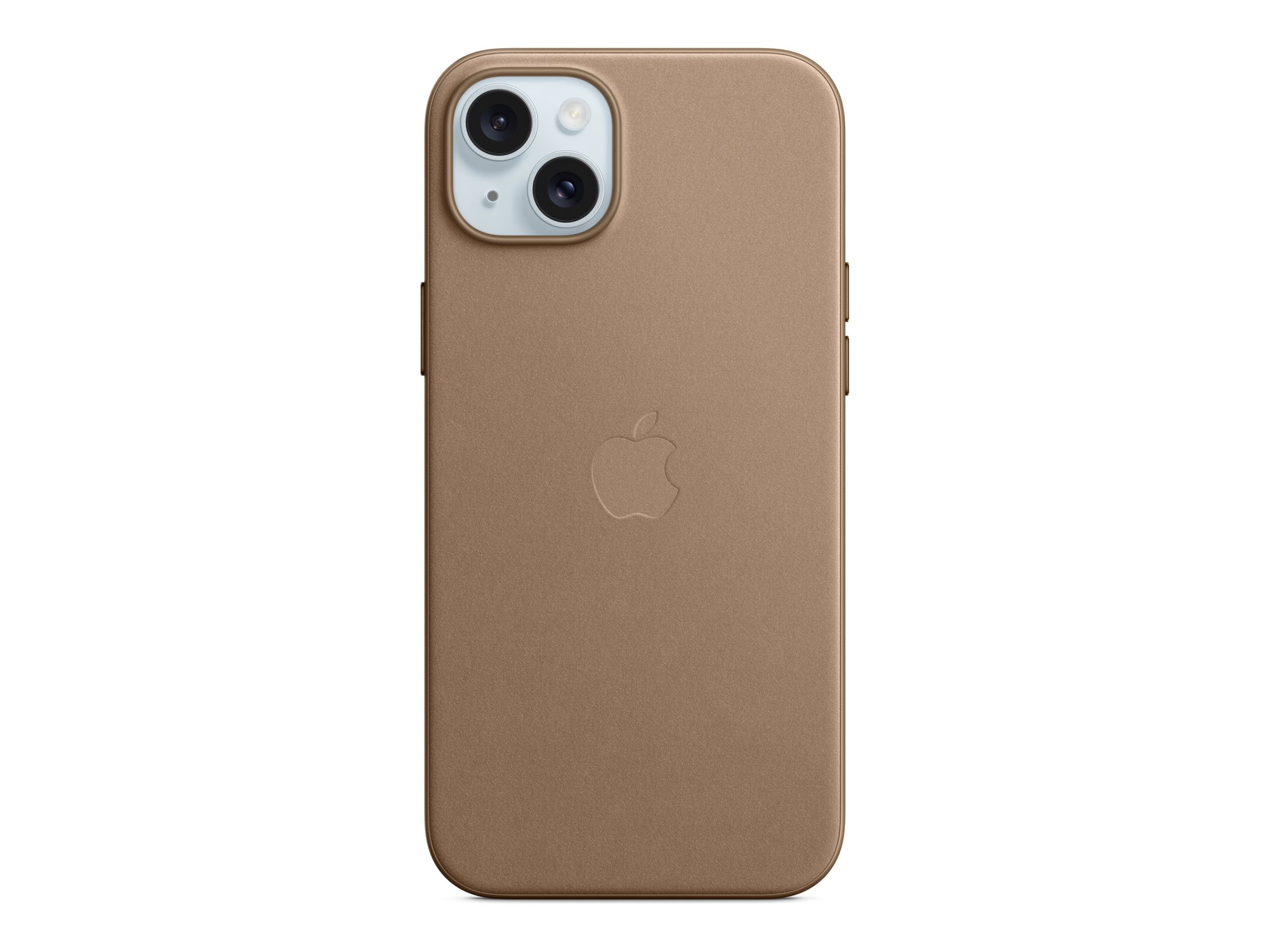 Apple - Coque de protection pour téléphone portable - compatibilité avec MagSafe - microvolume, tissu fin - taupe - pour iPhone 15 Plus - MT473ZM/A - Coques et étuis pour téléphone portable