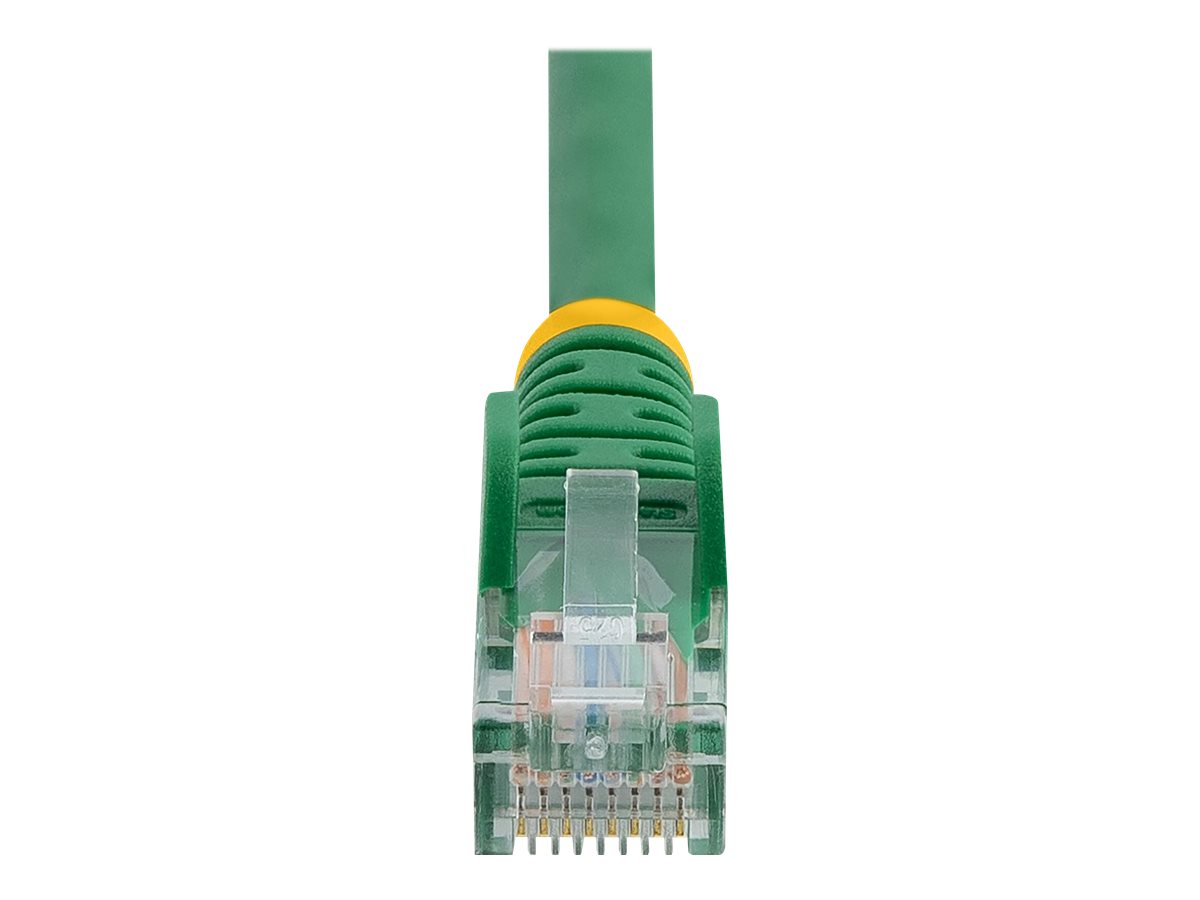StarTech.com Câble réseau Cat5e UTP sans crochet de 2 m - Cordon Ethernet RJ45 anti-accroc - Câble patch - M/M - Vert - Cordon de raccordement - RJ-45 (M) pour RJ-45 (M) - 2 m - UTP - CAT 5e - moulé, sans crochet - vert - 45PAT2MGN - Câbles à paire torsadée