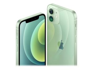 Apple iPhone 12 - 5G smartphone - double SIM / Mémoire interne 64 Go - écran OEL - 6.1" - 2532 x 1170 pixels - 2x caméras arrière 12 MP, 12 MP - front camera 12 MP - vert - MGJ93ZD/A - iPhone