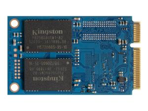Kingston KC600 - SSD - chiffré - 512 Go - interne - mSATA - SATA 6Gb/s - AES 256 bits - Self-Encrypting Drive (SED), TCG Opal Encryption - SKC600MS/512G - Disques SSD