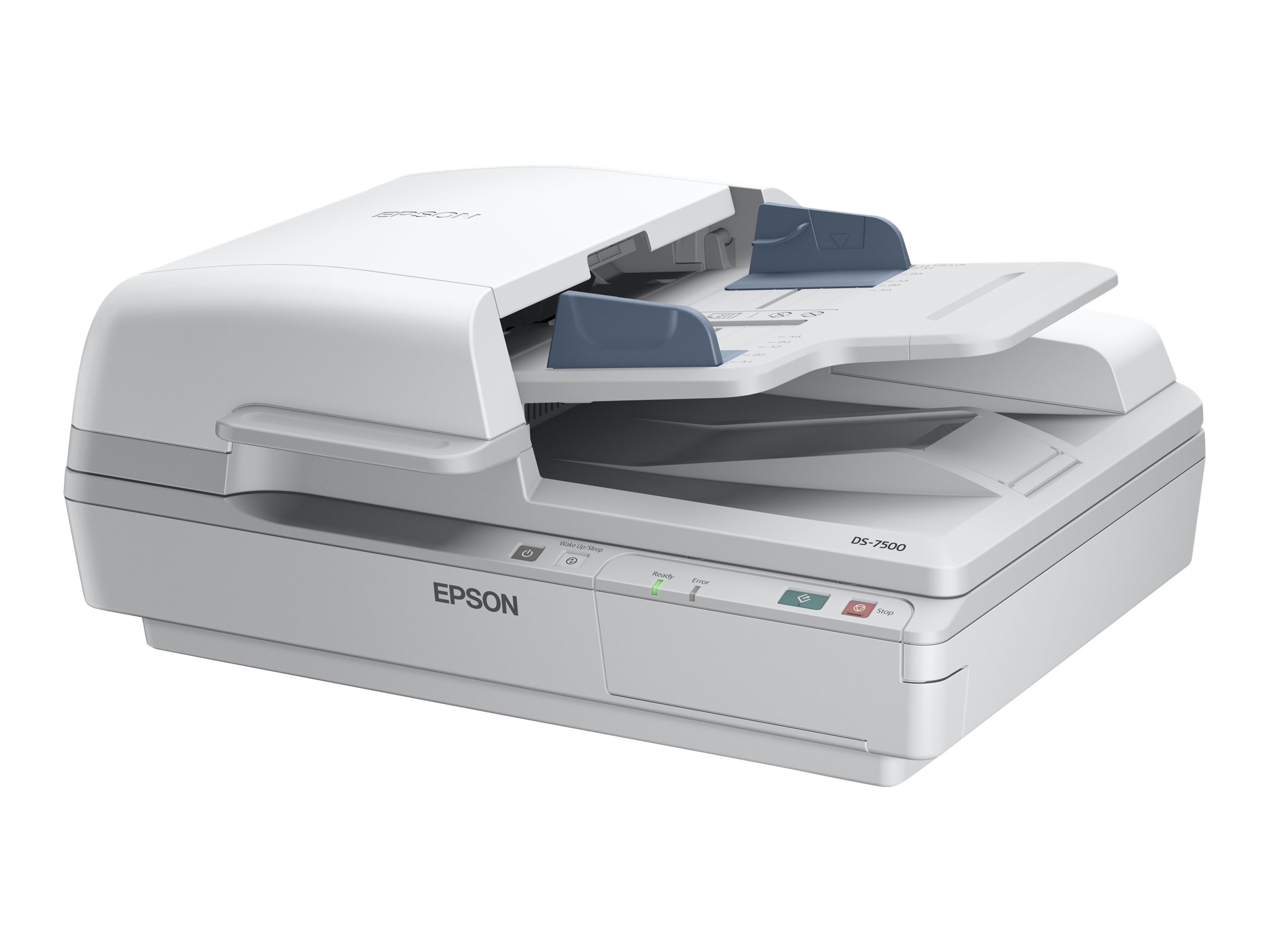 Epson WorkForce DS-6500 - Scanner de documents - Recto-verso - A4 - 1200 dpi x 1200 dpi - jusqu'à 25 ppm (mono) / jusqu'à 25 ppm (couleur) - Chargeur automatique de documents (100 feuilles) - jusqu'à 3000 pages par jour - USB 2.0 - B11B205231 - Scanneurs de documents