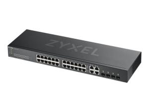 Zyxel GS1920-24v2 - Commutateur - intelligent - 24 x 10/100/1000 + 4 x SFP Gigabit combiné - Montable sur rack - GS1920-24V2-EU0101F - Concentrateurs et commutateurs gigabit